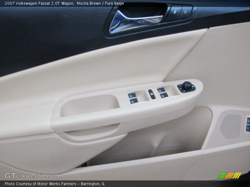 Mocha Brown / Pure Beige 2007 Volkswagen Passat 2.0T Wagon
