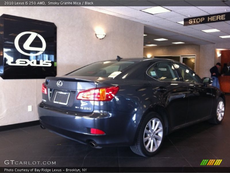 Smoky Granite Mica / Black 2010 Lexus IS 250 AWD