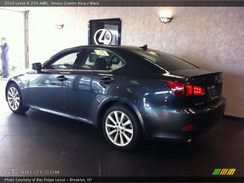 Smoky Granite Mica / Black 2010 Lexus IS 250 AWD