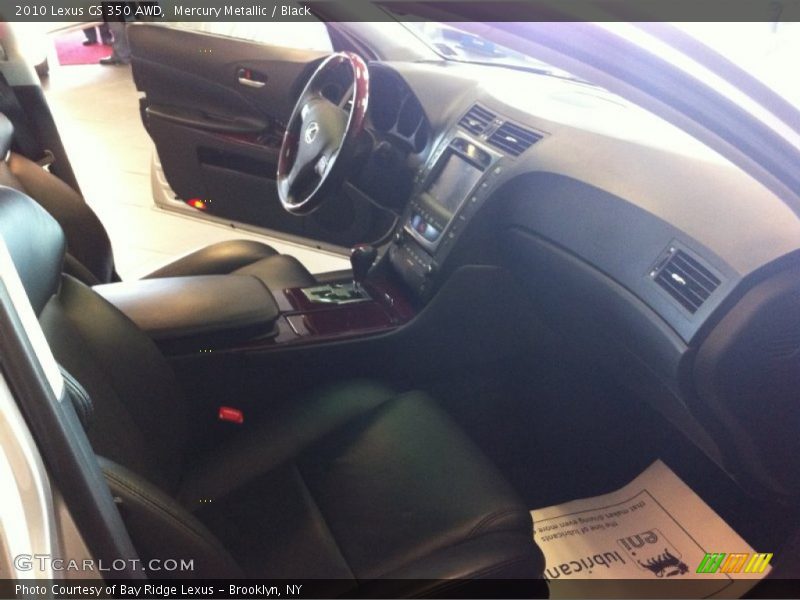 Mercury Metallic / Black 2010 Lexus GS 350 AWD