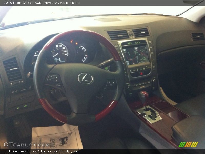 Mercury Metallic / Black 2010 Lexus GS 350 AWD