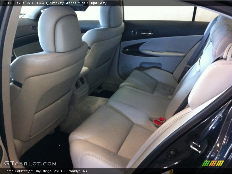 Smokey Granite Mica / Light Gray 2010 Lexus GS 350 AWD