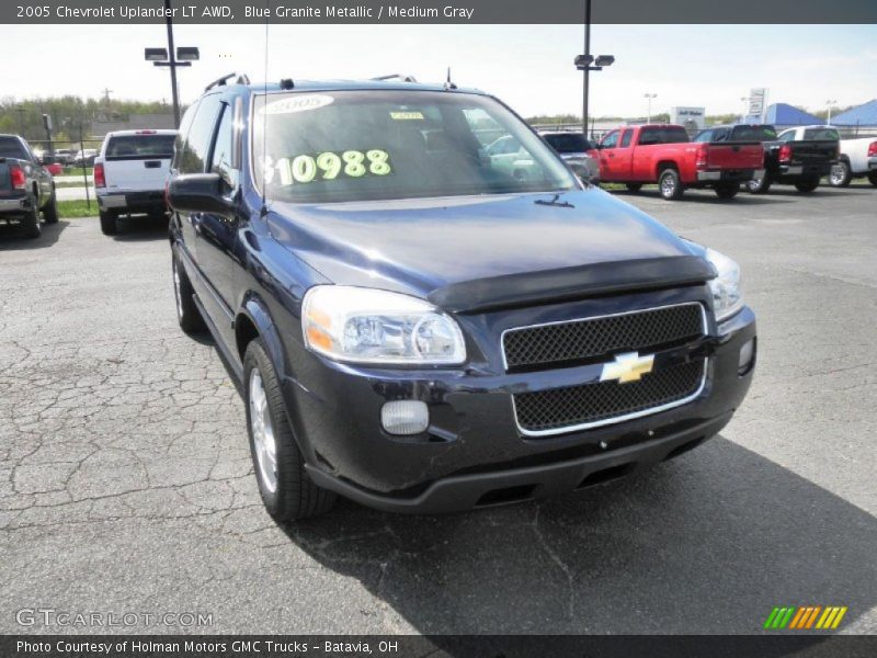 Blue Granite Metallic / Medium Gray 2005 Chevrolet Uplander LT AWD