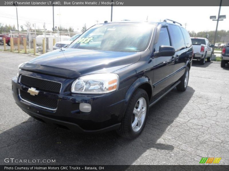 Blue Granite Metallic / Medium Gray 2005 Chevrolet Uplander LT AWD