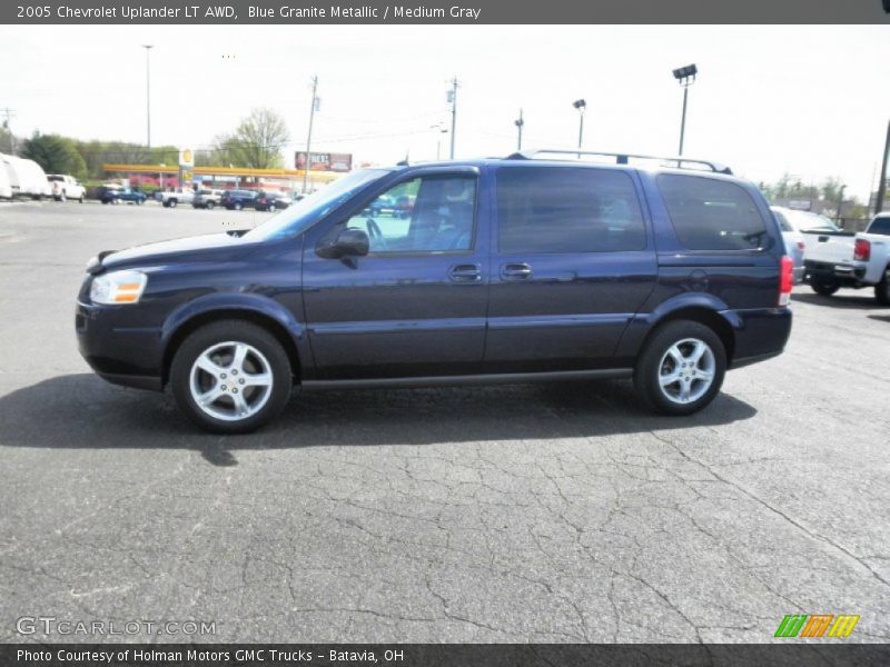 Blue Granite Metallic / Medium Gray 2005 Chevrolet Uplander LT AWD