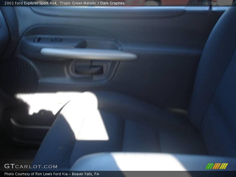 Tropic Green Metallic / Dark Graphite 2001 Ford Explorer Sport 4x4