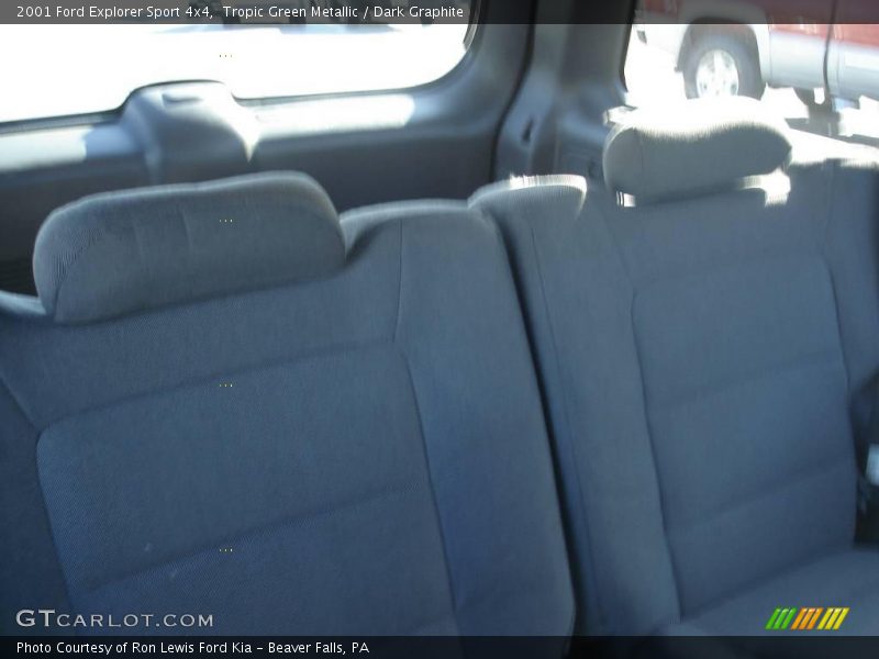 Tropic Green Metallic / Dark Graphite 2001 Ford Explorer Sport 4x4