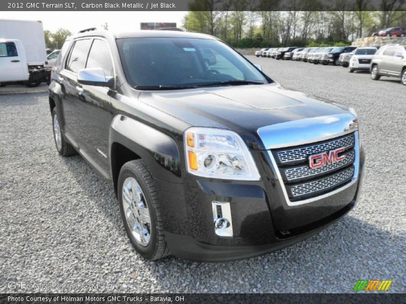 Carbon Black Metallic / Jet Black 2012 GMC Terrain SLT