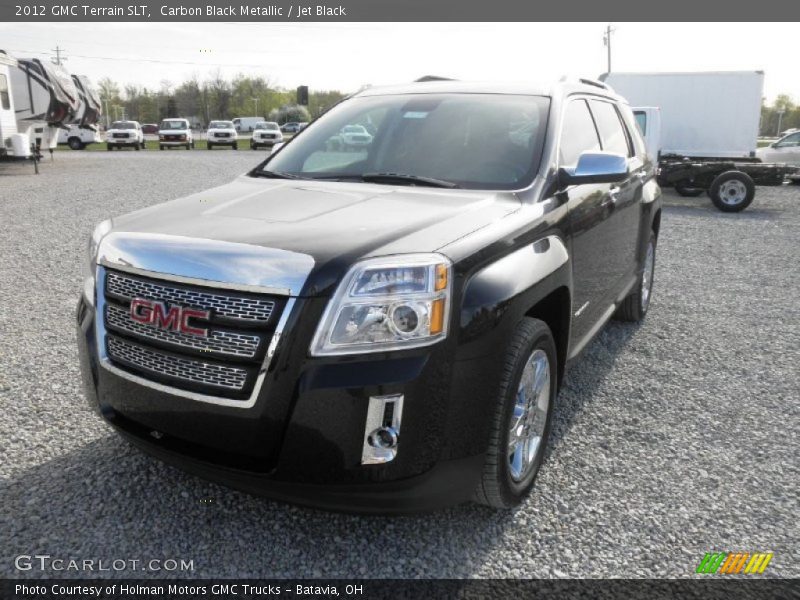 Carbon Black Metallic / Jet Black 2012 GMC Terrain SLT