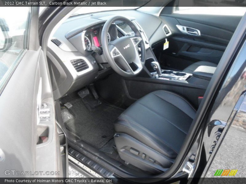 Carbon Black Metallic / Jet Black 2012 GMC Terrain SLT
