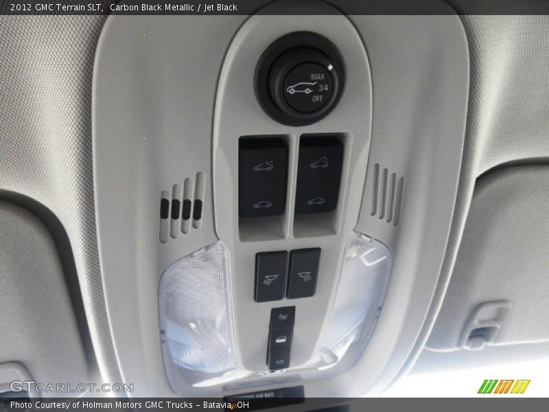 Carbon Black Metallic / Jet Black 2012 GMC Terrain SLT