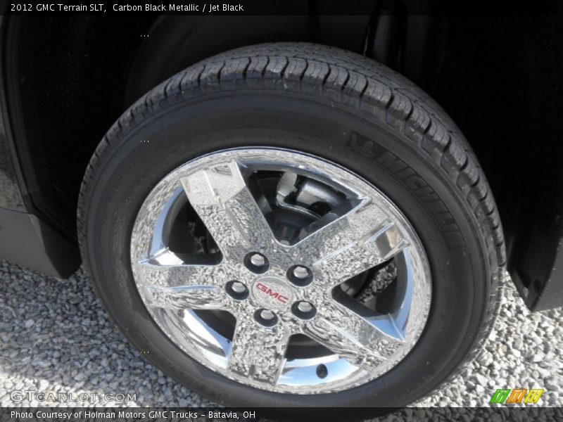 Carbon Black Metallic / Jet Black 2012 GMC Terrain SLT