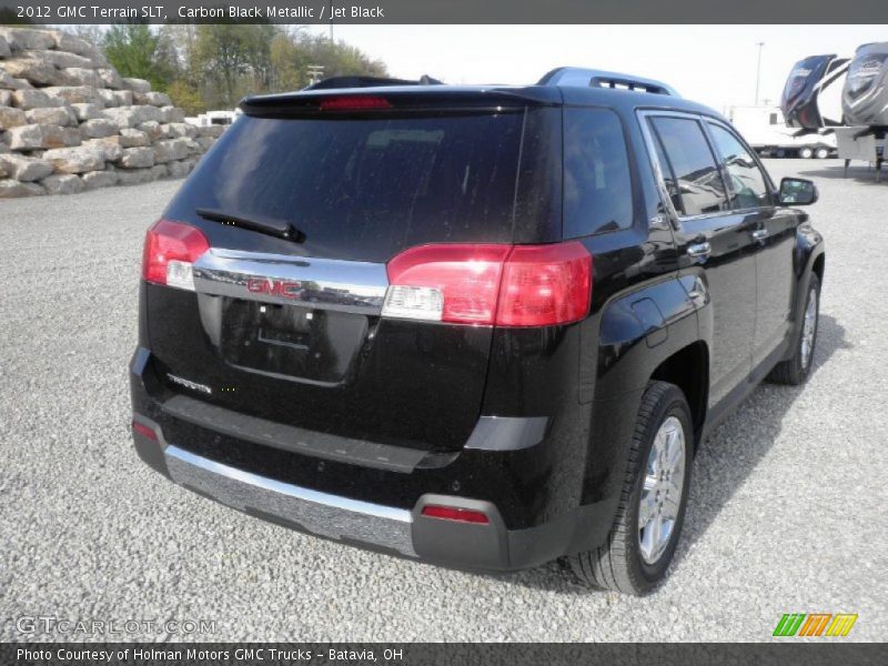 Carbon Black Metallic / Jet Black 2012 GMC Terrain SLT