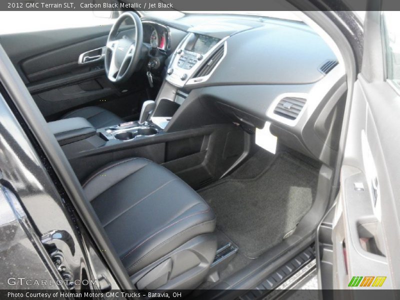 Carbon Black Metallic / Jet Black 2012 GMC Terrain SLT