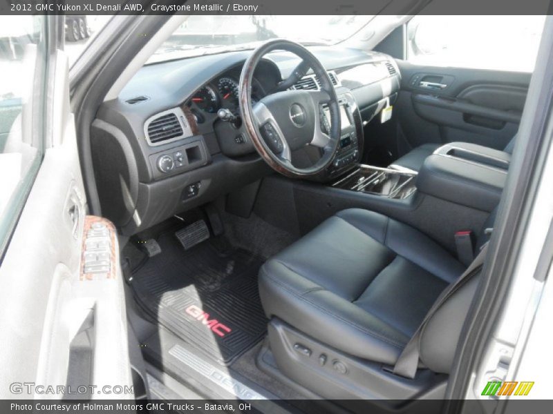  2012 Yukon XL Denali AWD Ebony Interior