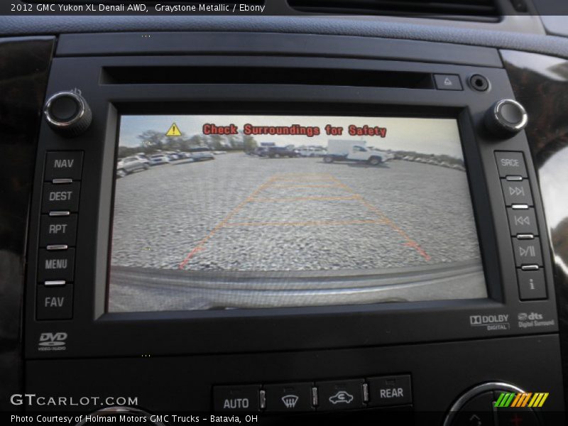 Graystone Metallic / Ebony 2012 GMC Yukon XL Denali AWD