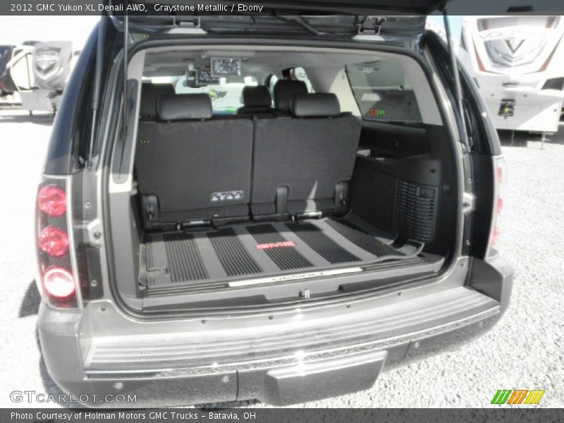 Graystone Metallic / Ebony 2012 GMC Yukon XL Denali AWD