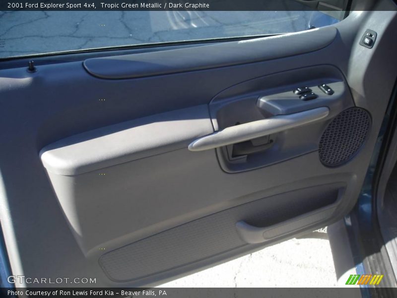 Tropic Green Metallic / Dark Graphite 2001 Ford Explorer Sport 4x4