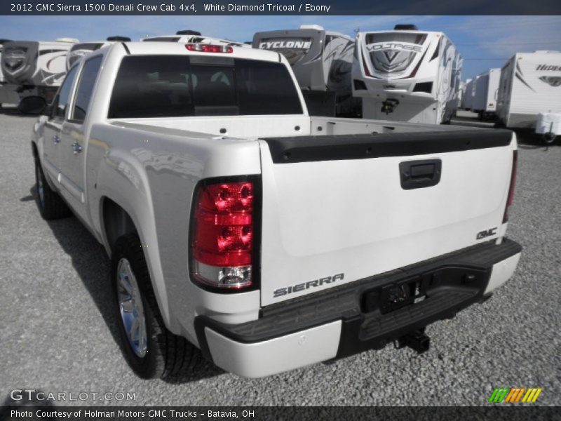 White Diamond Tricoat / Ebony 2012 GMC Sierra 1500 Denali Crew Cab 4x4