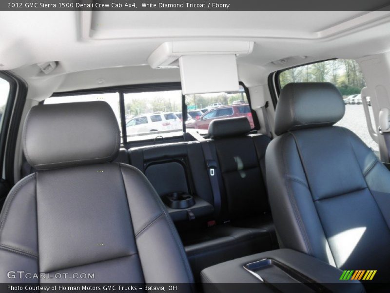White Diamond Tricoat / Ebony 2012 GMC Sierra 1500 Denali Crew Cab 4x4