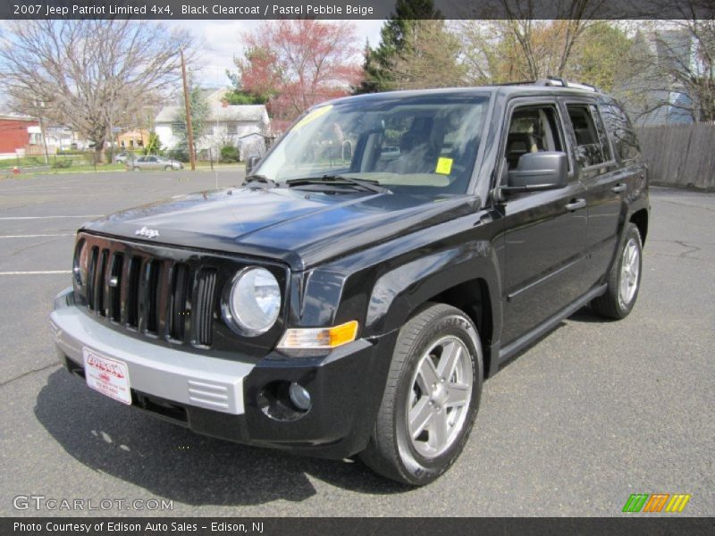 Black Clearcoat / Pastel Pebble Beige 2007 Jeep Patriot Limited 4x4