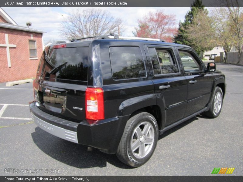 Black Clearcoat / Pastel Pebble Beige 2007 Jeep Patriot Limited 4x4