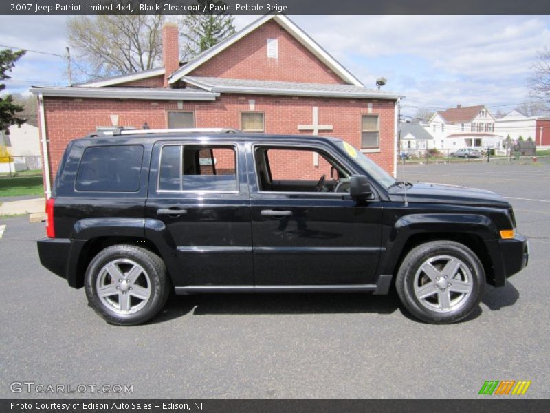 Black Clearcoat / Pastel Pebble Beige 2007 Jeep Patriot Limited 4x4