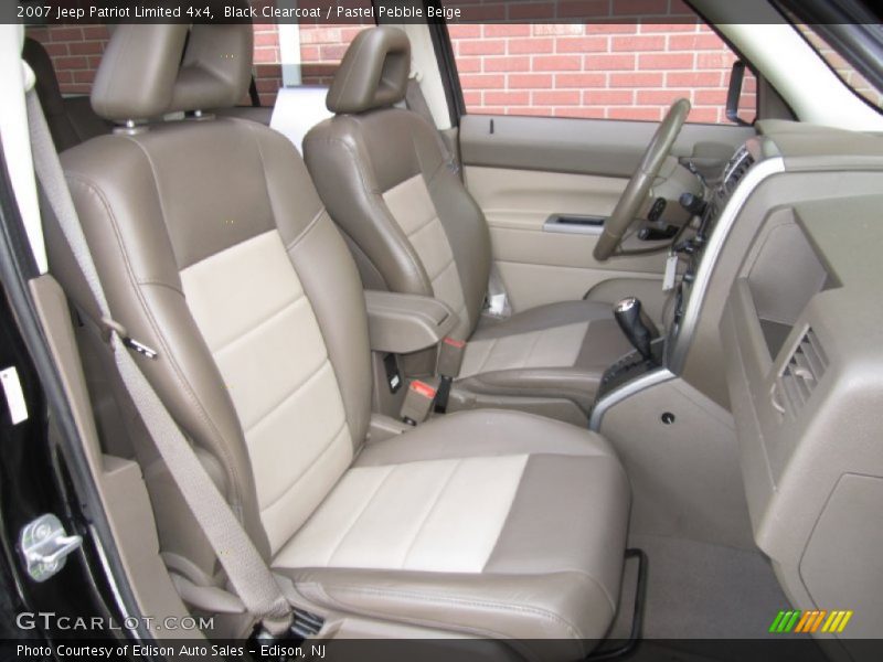 Black Clearcoat / Pastel Pebble Beige 2007 Jeep Patriot Limited 4x4