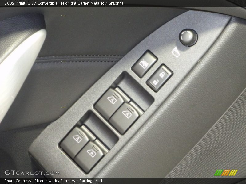 Midnight Garnet Metallic / Graphite 2009 Infiniti G 37 Convertible