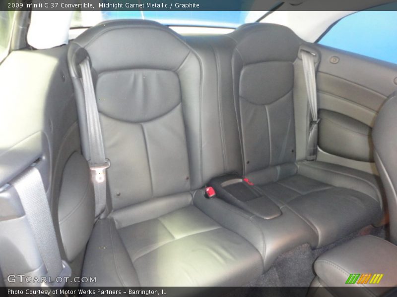 Midnight Garnet Metallic / Graphite 2009 Infiniti G 37 Convertible