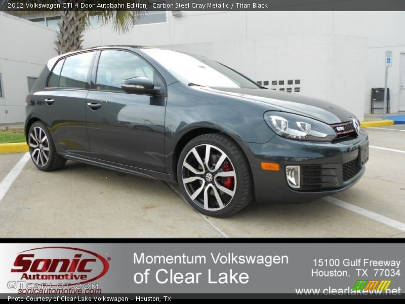 Carbon Steel Gray Metallic / Titan Black 2012 Volkswagen GTI 4 Door Autobahn Edition