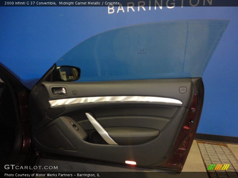 Midnight Garnet Metallic / Graphite 2009 Infiniti G 37 Convertible