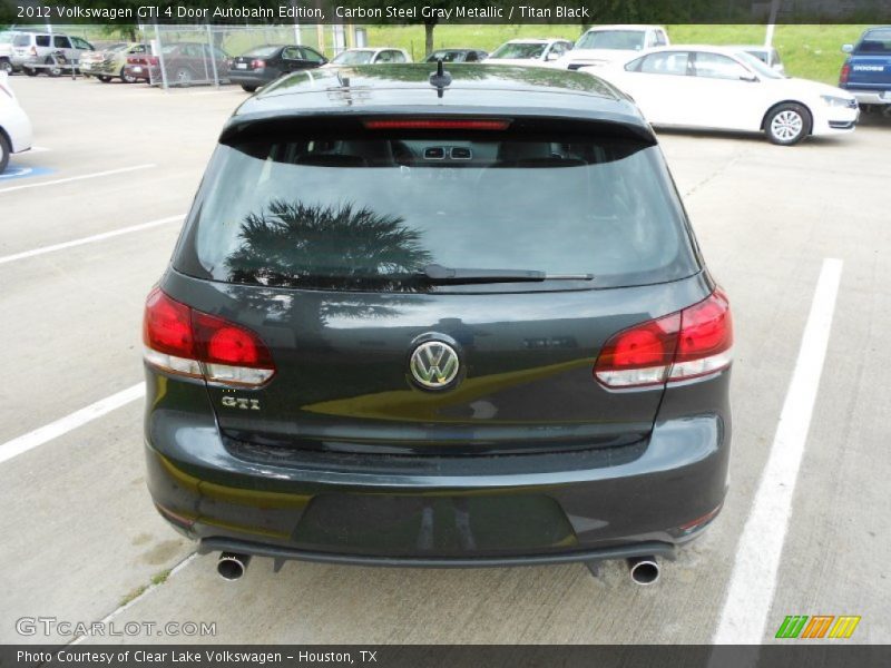 Carbon Steel Gray Metallic / Titan Black 2012 Volkswagen GTI 4 Door Autobahn Edition