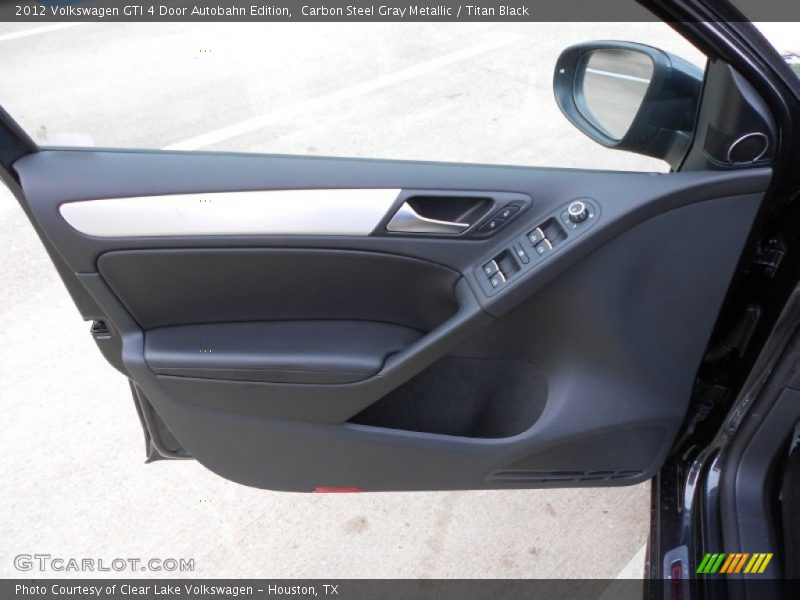 Carbon Steel Gray Metallic / Titan Black 2012 Volkswagen GTI 4 Door Autobahn Edition