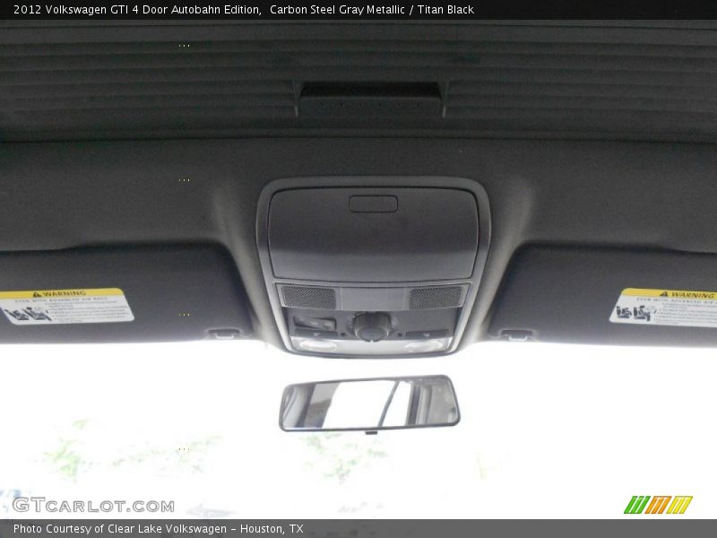 Carbon Steel Gray Metallic / Titan Black 2012 Volkswagen GTI 4 Door Autobahn Edition