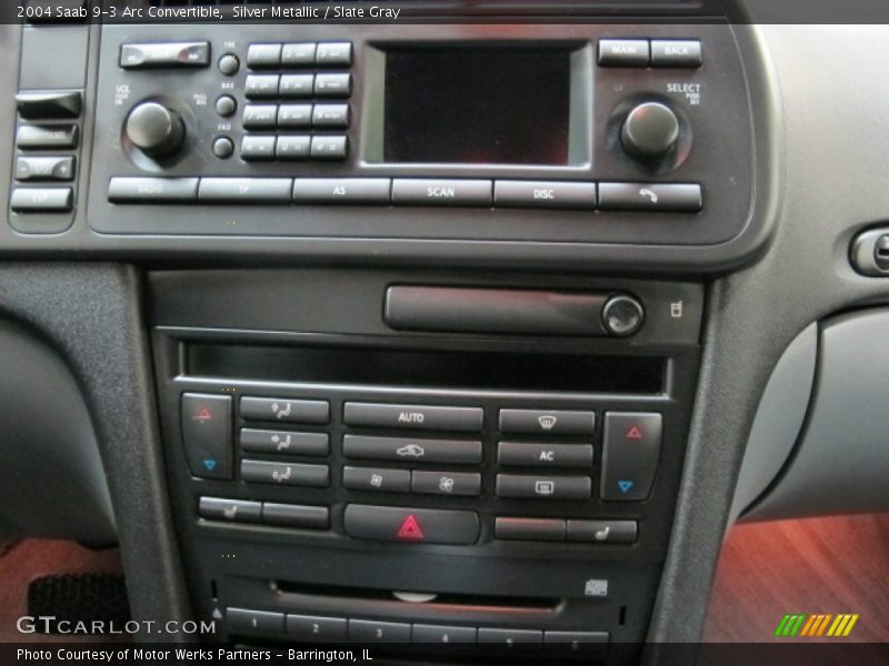 Silver Metallic / Slate Gray 2004 Saab 9-3 Arc Convertible