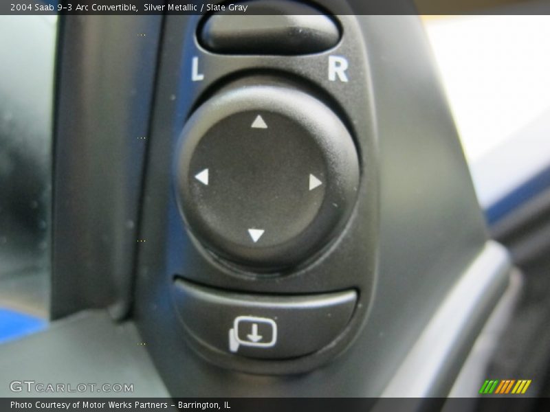 Silver Metallic / Slate Gray 2004 Saab 9-3 Arc Convertible