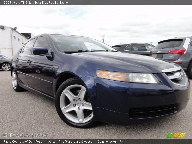 Abyss Blue Pearl / Ebony 2005 Acura TL 3.2