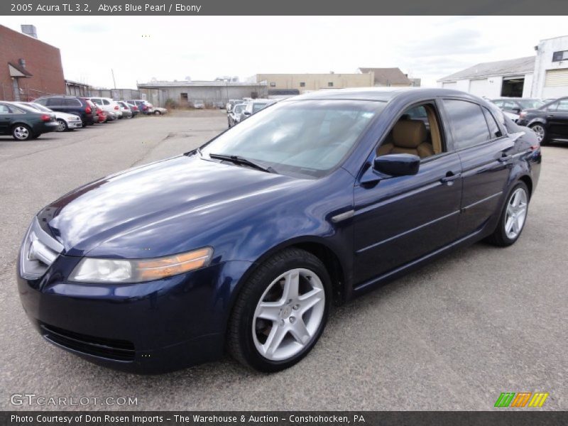 Abyss Blue Pearl / Ebony 2005 Acura TL 3.2