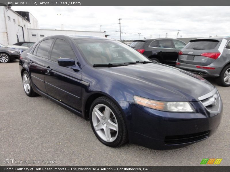 Abyss Blue Pearl / Ebony 2005 Acura TL 3.2