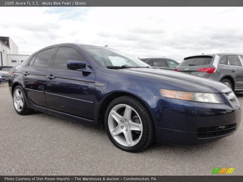 Abyss Blue Pearl / Ebony 2005 Acura TL 3.2