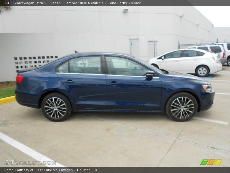  2012 Jetta SEL Sedan Tempest Blue Metallic