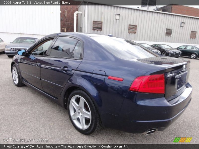 Abyss Blue Pearl / Ebony 2005 Acura TL 3.2