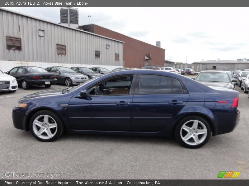 Abyss Blue Pearl / Ebony 2005 Acura TL 3.2