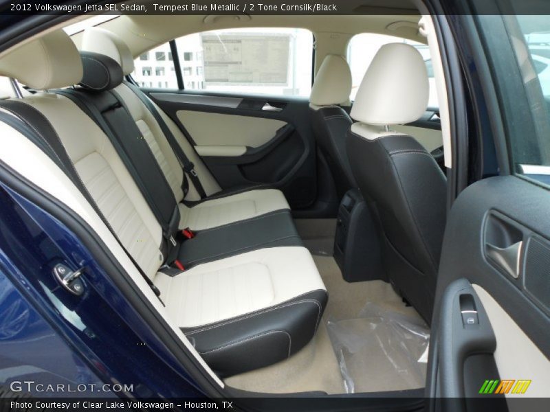  2012 Jetta SEL Sedan 2 Tone Cornsilk/Black Interior
