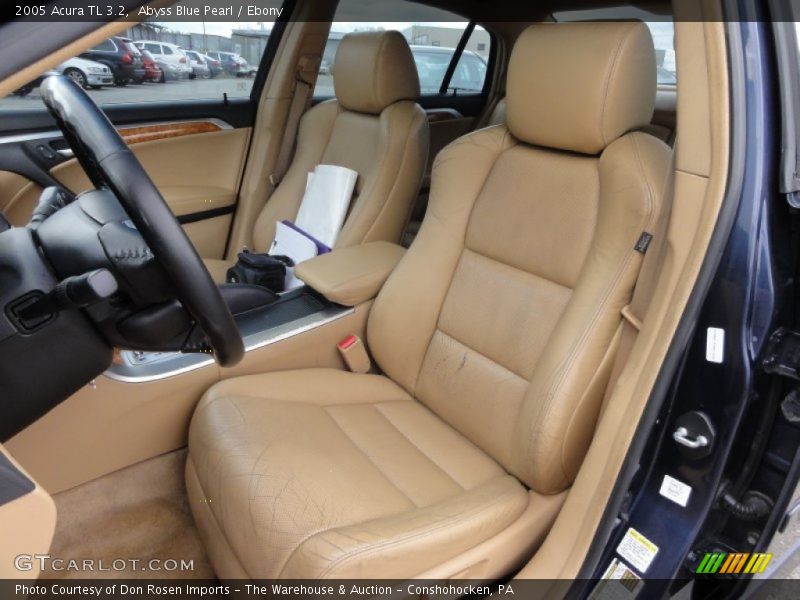 Abyss Blue Pearl / Ebony 2005 Acura TL 3.2