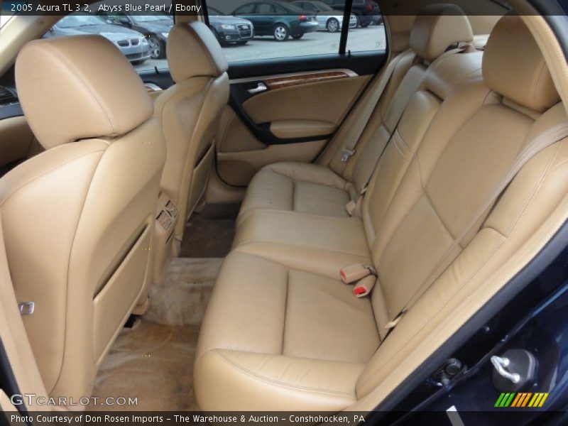 Abyss Blue Pearl / Ebony 2005 Acura TL 3.2