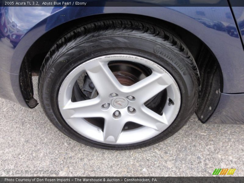 Abyss Blue Pearl / Ebony 2005 Acura TL 3.2