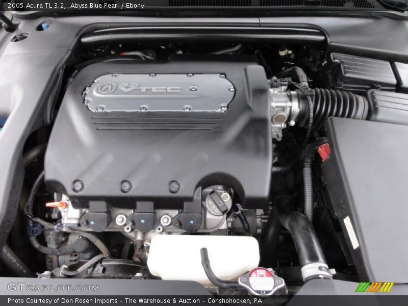 Abyss Blue Pearl / Ebony 2005 Acura TL 3.2