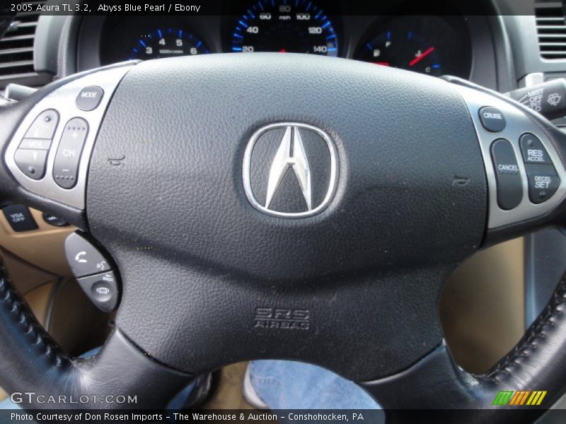 Abyss Blue Pearl / Ebony 2005 Acura TL 3.2